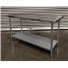 Image 3 : 60" x 24" Stainless Steel Work Table, Omcan 22067 | MR5-1