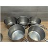 Image 2 : Various Sizes of Sauce Pans With Lids - Set of 5 | JB23/Rack17