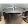 Image 7 : Various Sizes of Sauce Pans With Lids - Set of 5 | JB23/Rack17