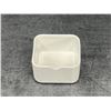 Image 3 : Mekkano 2-7/8" White Square 4.25oz Bowls, Arcoroc L9556 - Lot of 24 |