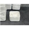 Image 1 : Mekkano 2-7/8" White Square 4.25oz Bowls, Arcoroc L9556 - Lot of 24 |