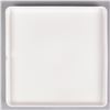 Image 7 : Mekkano 9-3/8" White Square Plates, Arcoroc L9557 - Lot of 24 | R6-1