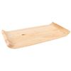 Image 10 : Mekkano 15-1/4" x 7-3/8" Wooden Serving Trays, Arcoroc L9585 - Lot of 6 |