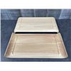 Image 2 : Mekkano 15-1/4" x 7-3/8" Wooden Serving Trays, Arcoroc L9585 - Lot of 6 |
