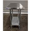 Image 1 : 30" x 18" Stainless Steel Work Table, Omcan 43183 | MR4-2