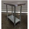 Image 2 : 30" x 18" Stainless Steel Work Table, Omcan 43183 | MR4-2