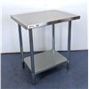 Image 1 : 30" x 24" Stainless Steel Work Table, Omcan 22064 | MR4-3