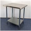 Image 3 : 30" x 24" Stainless Steel Work Table, Omcan 22064 | MR4-3