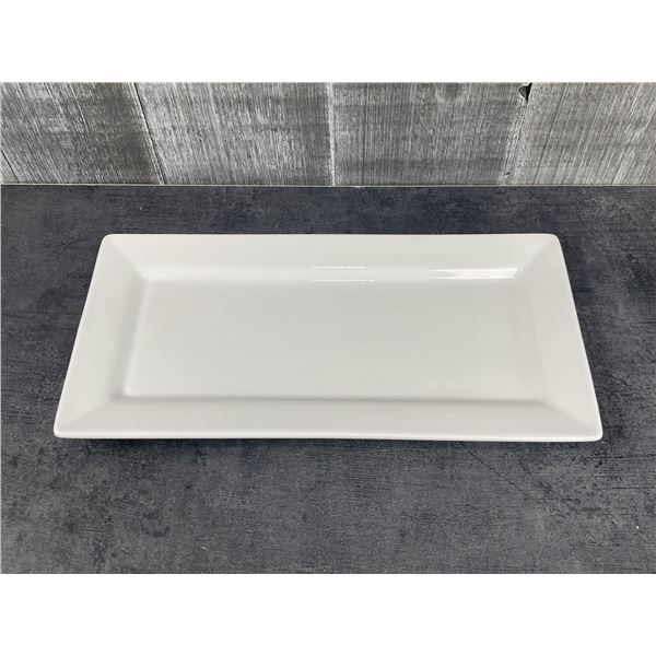 Capitale 12" x 6" Rectangular Platters, Arcoroc FJ830 - Lot of 24 (2 Cases) | L6-2