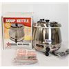 Image 1 : 10.6qt Stainless Steel Single Soup Kettle, Omcan 19074 | MR3-3