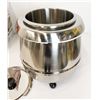 Image 4 : 10.6qt Stainless Steel Single Soup Kettle, Omcan 19074 | MR3-3