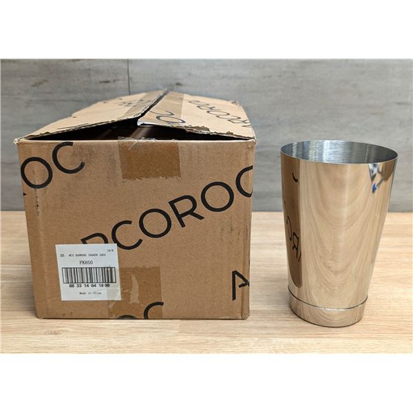 16oz  Shaker Tins, Arcoroc FK850 - Lot of 6 | CC2