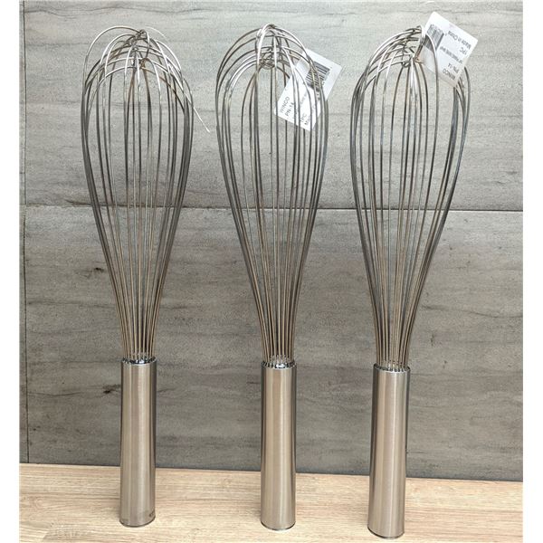 Winco PN-14 14" Piano Whips - Lot of 3 | L5CR7