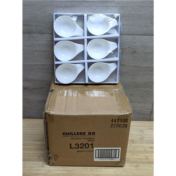 Appetizer 1oz Spoons, Arcoroc L3201 - Lot of 24 | L5R2