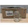 Image 1 : 4-3/4oz Mason Jars With Handles, Arcoroc FK209 - Lot of 12 | R3-3