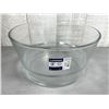 Image 1 : 9.75" Unisson 140oz Heavy Stackable Glass Bowls - Lot of 6   | L7829/R1-1 Pallet