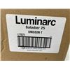 Image 3 : 9.75" Unisson 140oz Heavy Stackable Glass Bowls - Lot of 6   | L7829/R1-1 Pallet