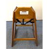 Image 5 : Walnut Color Wooden High Chair, Omcan 80611 | R3-2