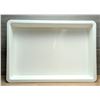 Image 3 : Cambro 18" x 26" x 3" White Polypropylene Pizza Dough Proofing Boxes - Lot of 2 | DB18263P148/L8-2