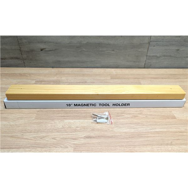 18" Wooden Magnetic Tool Holder, Johnson-Rose 5318 | L6CR4
