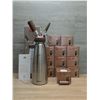 Image 1 : 1qt Nitro Whip, iSi 179001 with 192 N2 Chargers (12 Boxes) | ML5-1