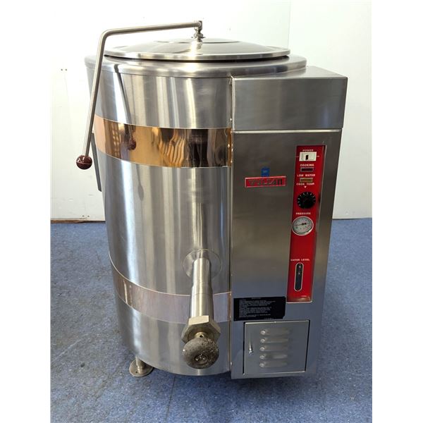Vulcan VGL-20 20 Gallon Gas Jacketed Stationary Kettle | JCtank4/R1