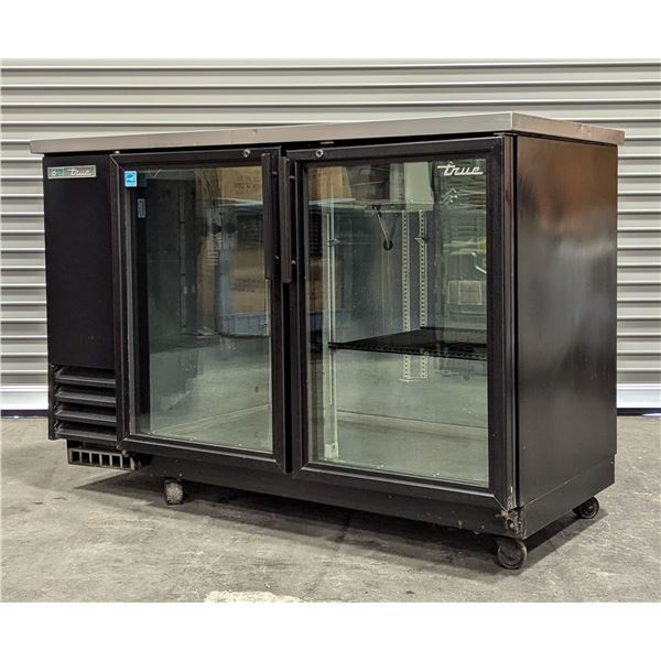 True TBB-2G-HC-LD 59" Double Glass Door Back Bar Cooler | 4063/R1