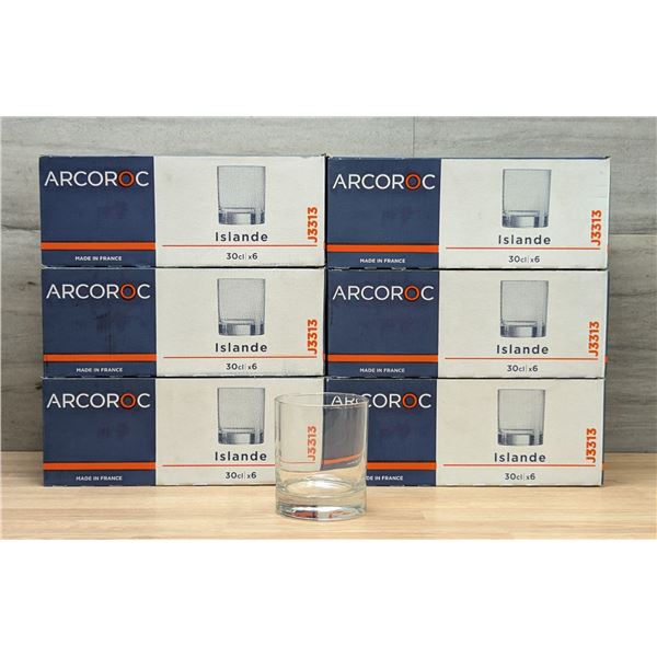 Islande Tumblers, Arcoroc J3313 - Lot of 36 | FtF