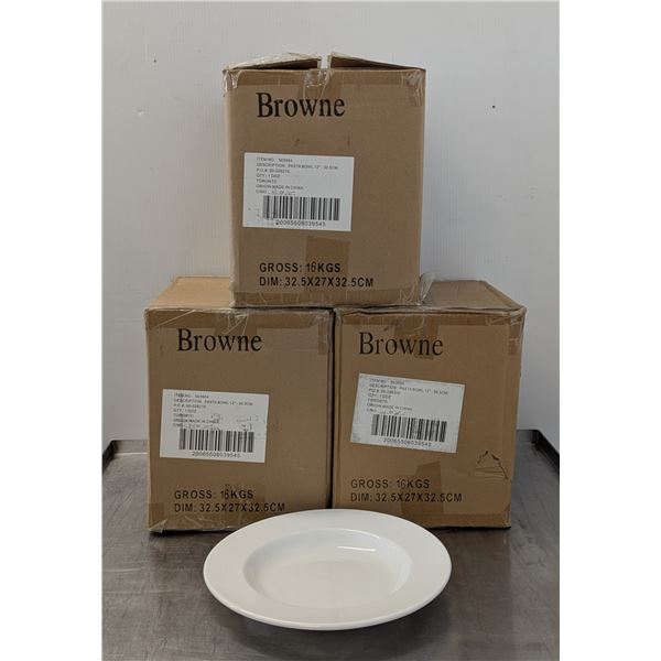 12", 20oz Palm Pasta Bowls - Lot of 36 (3 Boxes) | Browne 563954 x 3/ FtF