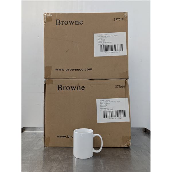 11oz Palm Coffee Mugs - Lot of 72 (2 boxes) | Browne 563982 x 2/ FtG
