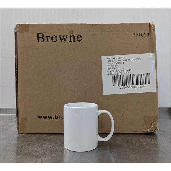11oz Palm Coffee Mugs - Lot of 36 | Browne 563982 x 1/ FtG