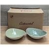 Image 1 : 7" Green Salsa Bowls, Continental Rustics 29FUS173-05 - Lot of 24 | FtC