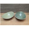 Image 3 : 7" Green Salsa Bowls, Continental Rustics 29FUS173-05 - Lot of 24 | FtC