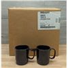 Image 1 : Camwear 7.5oz Black Mugs, Cambro 75CW110- 48/Case | FtD