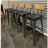 Image 2 : Amisco Bar Stools - Lot of 5 |