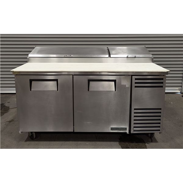 True TPP-AT-67-HC 67" Refrigerated Pizza Prep Table | 3028/LBD