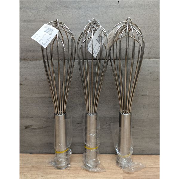12" French Whips, Winco FN-12 - Lot of 3 | L4CR7