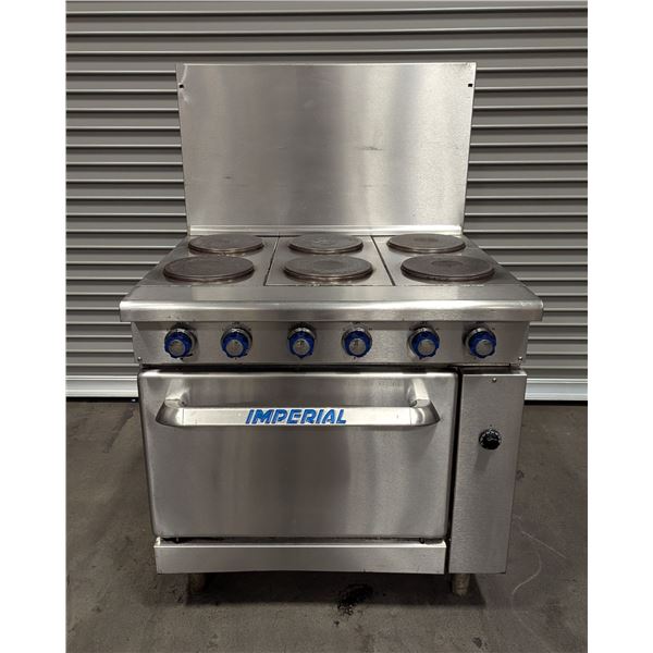 Imperial IR-6-E Electric 6-Burner Range W/Standard Oven | 1916