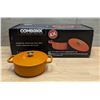 Image 1 : Orange Combekk Mini Dutch Ovens - Lot of 4 | R4-2