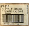 Image 7 : 7" Bright White Plates, Arcoroc FF414 - Lot of 72 (2 Cases) | R9-1