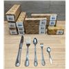 Image 1 : Arcoroc Sabre Heavyweight Cutlery - Lot of 180 Pieces | L7L2