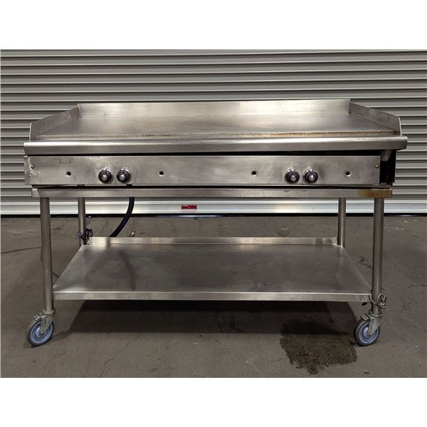 Quest 60" Gas Griddle On Casters |