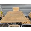 Image 3 : Ratana 31-1/2" x 31"-1/2" Outdoor Bar Tables & Stacking Bar Stools - Lot of 10pcs | WGtable6
