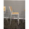 Image 6 : Ratana 31-1/2" x 31"-1/2" Outdoor Bar Tables & Stacking Bar Stools - Lot of 10pcs | WGtable6