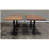 Image 2 : 30" x 30" & 30" x 24" Dining Tables - Lot of 4pcs | WGtable7