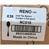 Image 5 : Reno Iced Tea Spoons, Arcoroc RC518 - Lot of 72 (2 Boxes) | CC4