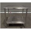 Image 1 : 36" x 28" Stainless Steel Work Table | WGtable8/LBD