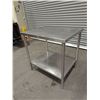 Image 4 : 36" x 28" Stainless Steel Work Table | WGtable8/LBD