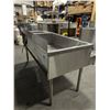 Image 4 : Warnock Hersey 60" Stainless Steel Bar Sink W/Ice Bin, Speed Rails & Faucet | Rex7/RBD