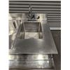 Image 8 : Warnock Hersey 60" Stainless Steel Bar Sink W/Ice Bin, Speed Rails & Faucet | Rex7/RBD